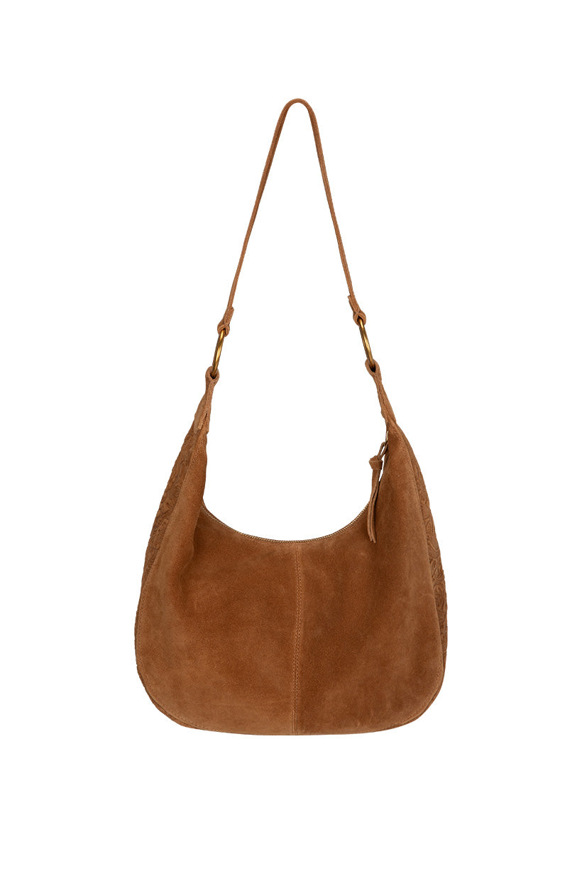 Clair De Lune Suede Bag