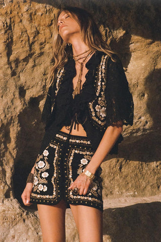 Lux Lisbon Lace Blouse