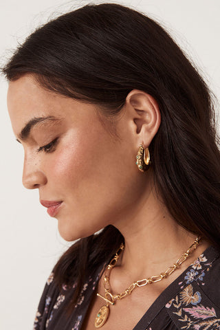 desert-flower-stone-earrings