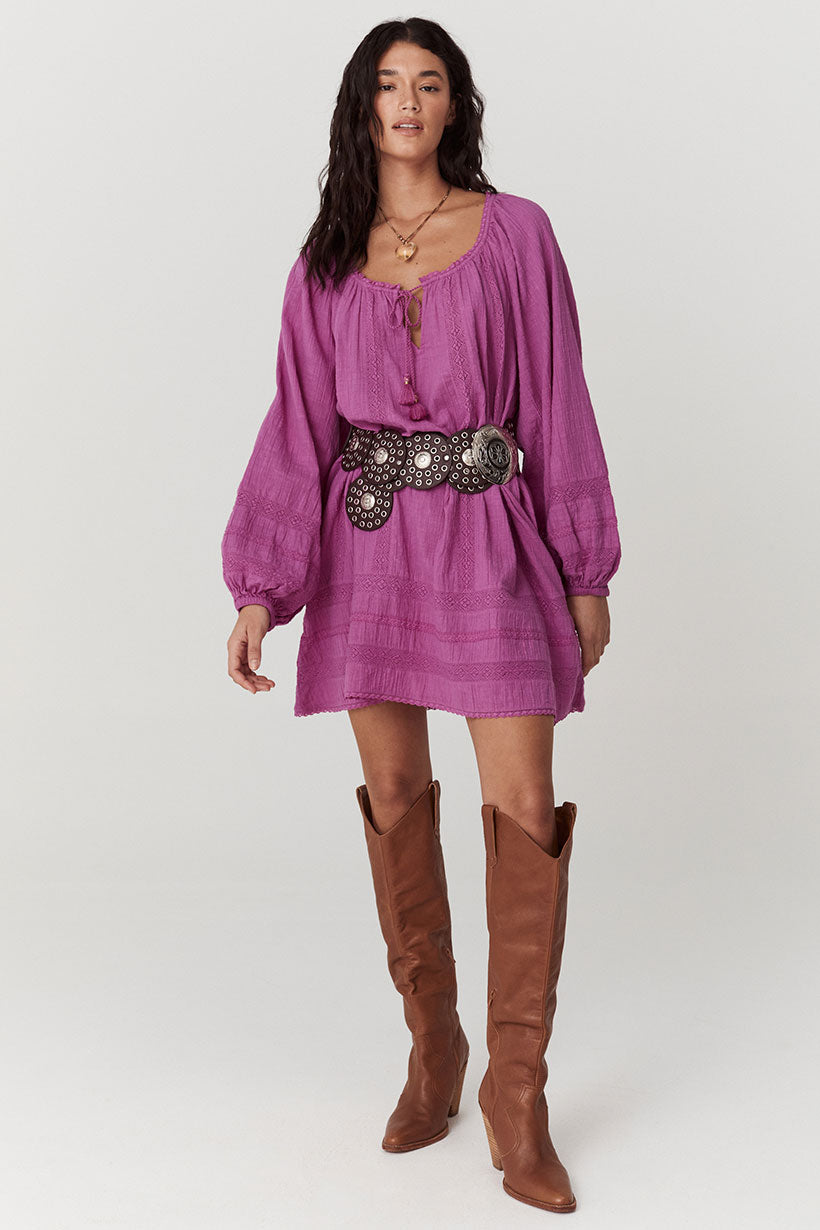 Serendipity Lace Tunic Dress