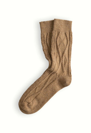 Thunders Love - Wool Collection Socks - Braid Sand